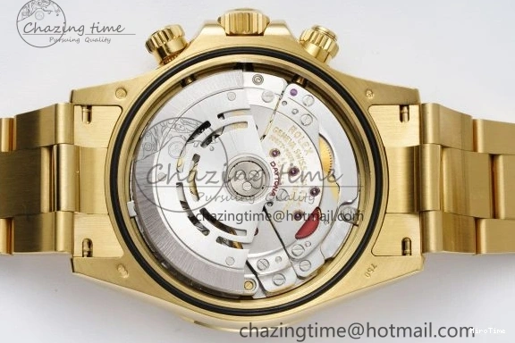 MiroTime 0228 Daytona 116508 BTF 1:1 Best Edition Black Diamonds Dial on YG Bracelet SA Sporty 2151